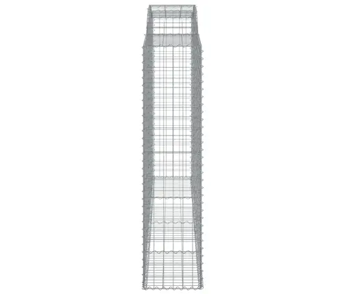 Kaarekujulised Gabioonkorvid 4 Tk, 300X50X200/220 cm Raud