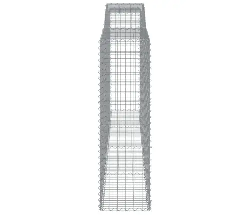 Kaarekujulised Gabioonkorvid 15 Tk, 400X50X160/180 cm Raud