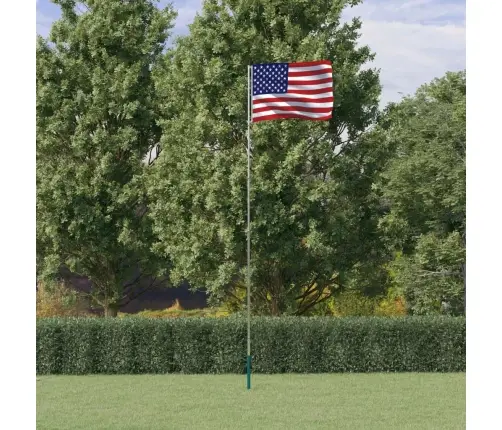Jav Vėliava Su Stiebu, Aliuminis, 5,5M