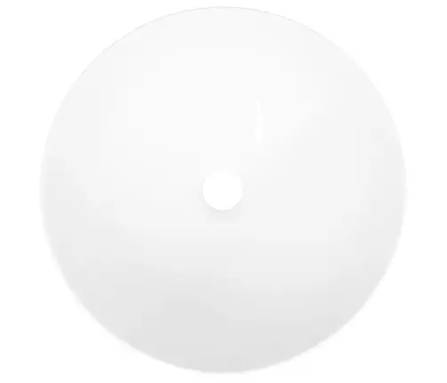 Praustuvas, Baltos Spalvos, 36X15cm Keramika, Apskritas