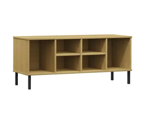 Kingariiul Metalljalgadega, Pruun, 106X35X45 cm "Oslo"