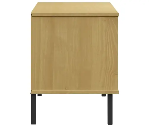 Kingariiul Metalljalgadega, Pruun, 106X35X45 cm "Oslo"