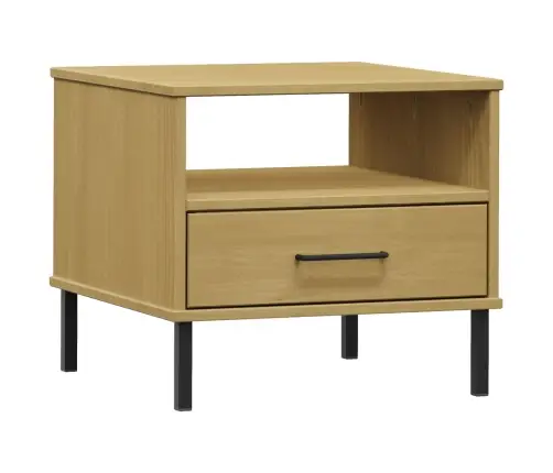 Öökapp, Metalljalgadega, Pruun, Männipuit, "Oslo"