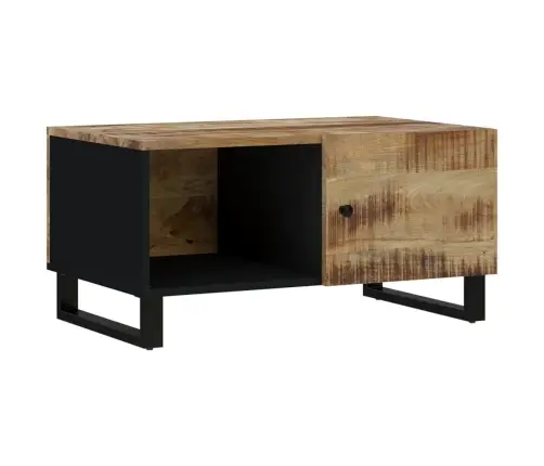 Kavos Staliukas, 80X50X40cm Mango Masyvas Ir Apdirbta Mediena