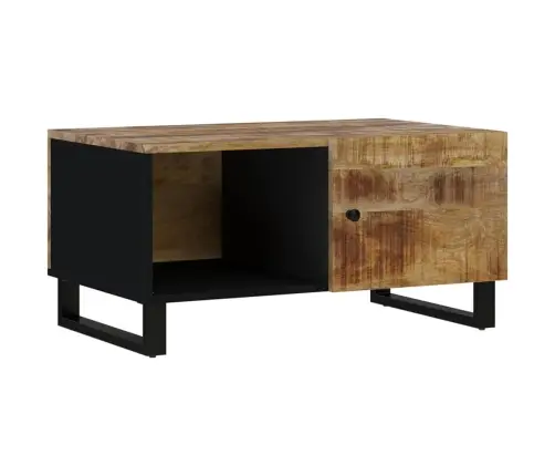 Kavos Staliukas, 80X50X40cm Mango Masyvas Ir Apdirbta Mediena