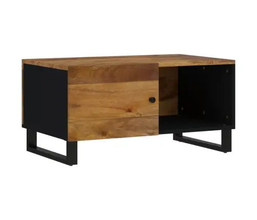 Kohvilaud, 80 X 50 X 40 cm Mangopuit Ja Tehispuit Kohvilaud, 80 X 50 X 40 cm Mangopuit Ja Tehispuit