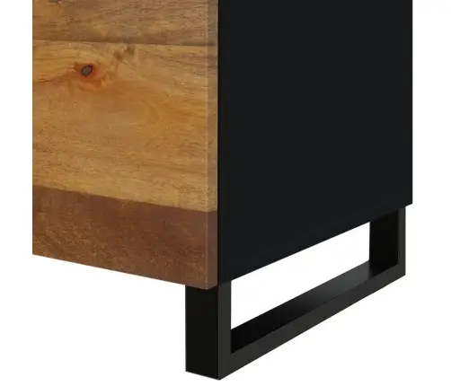 Kohvilaud, 80 X 50 X 40 cm Mangopuit Ja Tehispuit Kohvilaud, 80 X 50 X 40 cm Mangopuit Ja Tehispuit