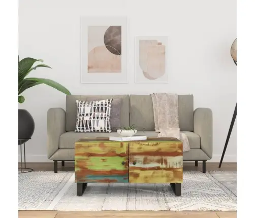 Kafijas Galdiņš, 80X50X40 Cm, Masīvkoks, Inženierijas Koks Vidaxl