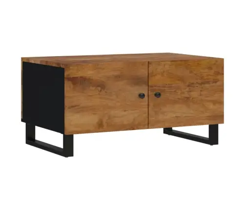 Kavos Staliukas, 80X50X40cm Mango Masyvas Ir Apdirbta Mediena