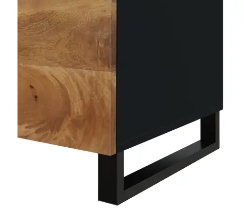 Kavos Staliukas, 80X50X40cm Mango Masyvas Ir Apdirbta Mediena