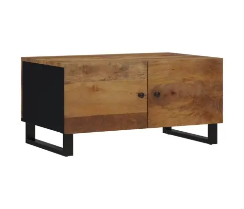 Kavos Staliukas, 80X50X40cm Mango Masyvas Ir Apdirbta Mediena