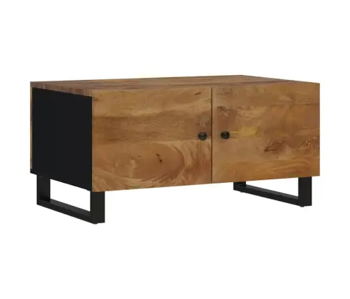 Kavos Staliukas, 80X50X40cm Mango Masyvas Ir Apdirbta Mediena