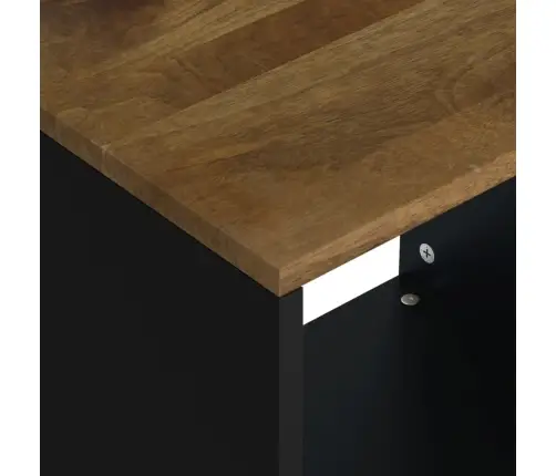 Kohvilaud, 40 X 31 X 46 cm Mangopuit Ja Tehispuit