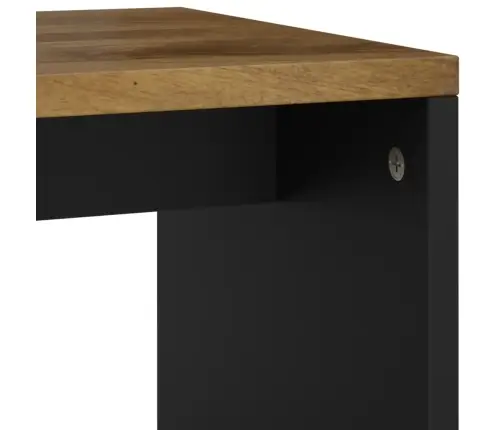 Kohvilaud, 40 X 31 X 46 cm Mangopuit Ja Tehispuit