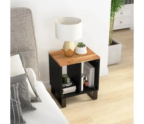 Galdiņš, 40X31X46 Cm, Akācijas Masīvkoks, Inženierijas Koks Vidaxl