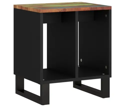 Šoninis Staliukas, 40X31X46cm Perdirbta Ir Apdirbta Mediena