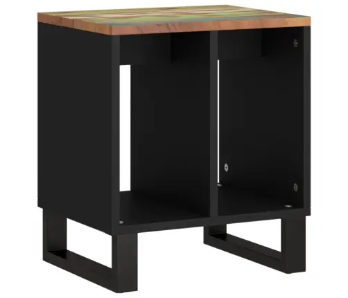 Šoninis Staliukas, 40X31X46cm Perdirbta Ir Apdirbta Mediena