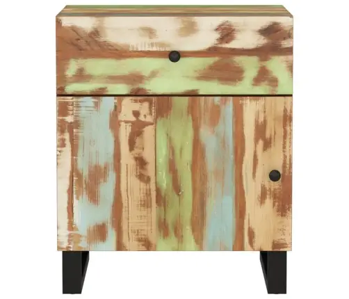 Naktsskapītis, 50X33X60 Cm, Masīvkoks, Inženierijas Koks Vidaxl Naktsskapītis, 50X33X60 Cm, Masīvkoks, Inženierijas Koks Vidaxl