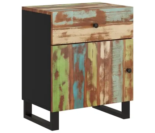 Naktsskapītis, 50X33X60 Cm, Masīvkoks, Inženierijas Koks Vidaxl Naktsskapītis, 50X33X60 Cm, Masīvkoks, Inženierijas Koks Vidaxl