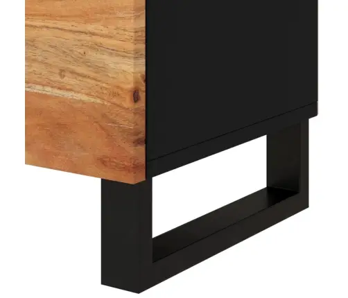 Naktsskapītis, 50X33X62 Cm, Akācijas Koks, Inženierijas Koks Vidaxl