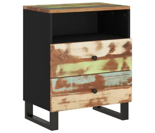 Naktinė Spintelė, 50X33X62cm Perdirbta Ir Apdirbta Mediena