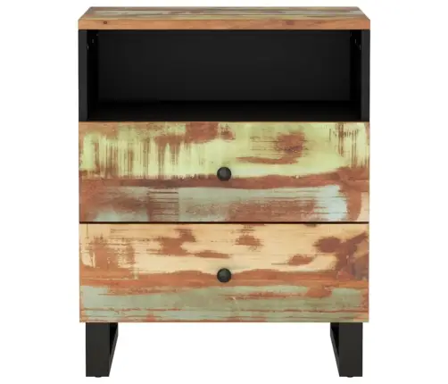 Naktinė Spintelė, 50X33X62cm Perdirbta Ir Apdirbta Mediena