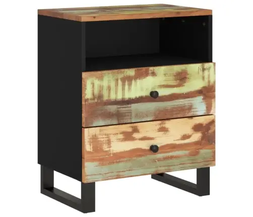 Naktinė Spintelė, 50X33X62cm Perdirbta Ir Apdirbta Mediena