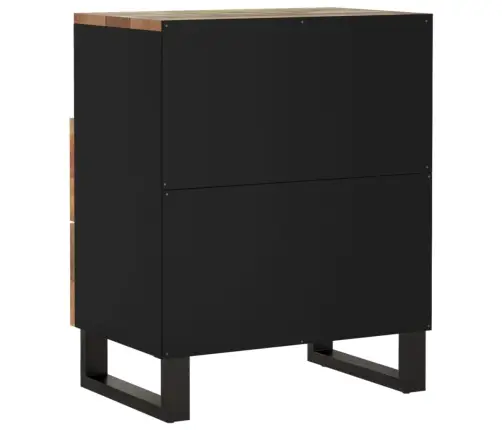 Naktinė Spintelė, 50X33X62cm Perdirbta Ir Apdirbta Mediena