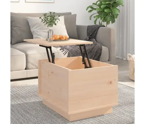 Kafijas Galdiņš, 40X50X35 Cm, Priedes Masīvkoks Vidaxl