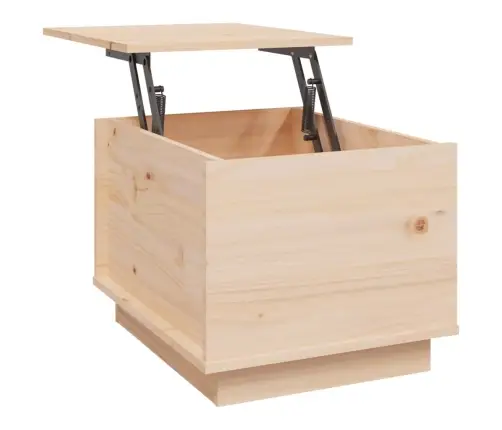 Kafijas Galdiņš, 40X50X35 Cm, Priedes Masīvkoks Vidaxl