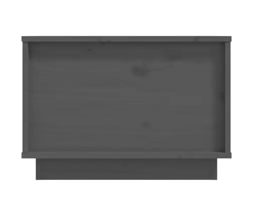 Kafijas Galdiņš, Pelēks, 40X50X35 Cm, Priedes Masīvkoks Vidaxl