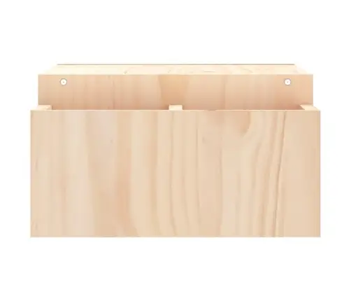 Monitora Paliktnis, 70X27,5X15 Cm, Priedes Masīvkoks Vidaxl