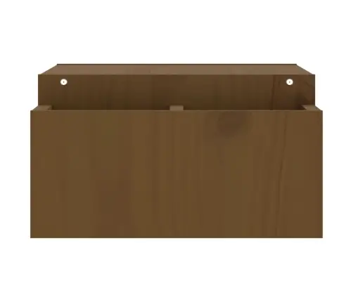 Monitoriaus Stovas, Medaus Rudas, 70X27,5X15cm Pušies Masyvas