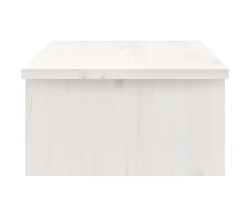 Monitorialus, Valge, 50 X 27 X 15 cm Männipuit