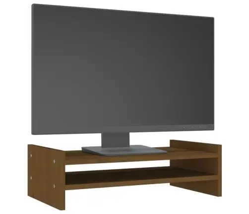 Monitorialus, Meepruun, 50 X 27 X 15 cm Männipuit