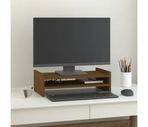 Monitorialus, Meepruun, 50 X 27 X 15 cm Männipuit