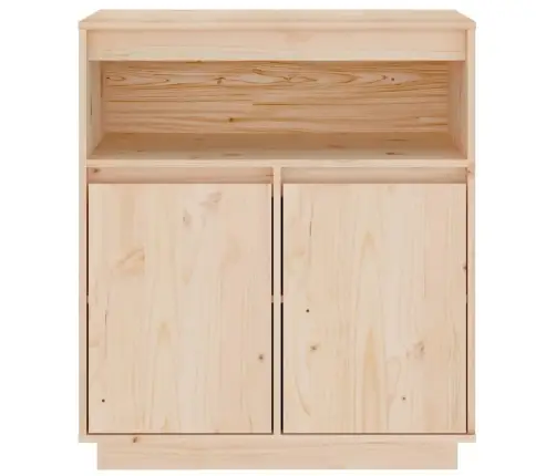 Šoninė Spintelė, 70X34X80cm Pušies Medienos Masyvas
