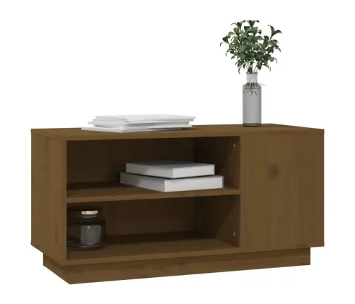 Tv Skapītis, Medus Brūns, 80X35X40,5 Cm, Priedes Masīvkoks Vidaxl Tv Skapītis, Medus Brūns, 80X35X40,5 Cm, Priedes Masīvkoks Vidaxl