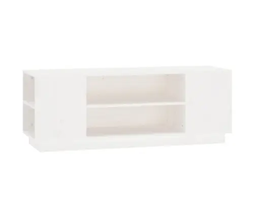Tv Plaukts, Balts, 110X35X40,5 Cm, Priedes Masīvkoks Vidaxl Tv Plaukts, Balts, 110X35X40,5 Cm, Priedes Masīvkoks Vidaxl