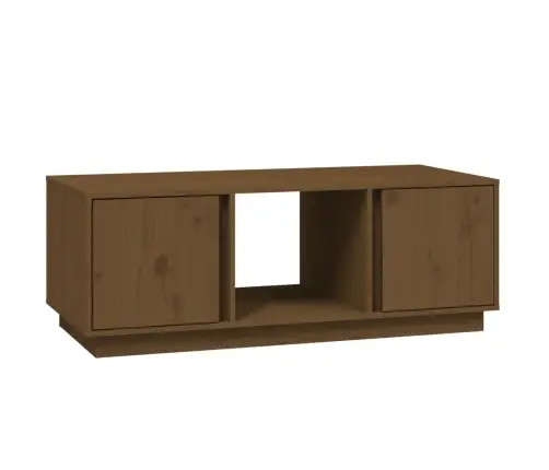 Kafijas Galdiņš, Medus Brūns, 110X50X40 Cm, Priedes Masīvkoks Vidaxl