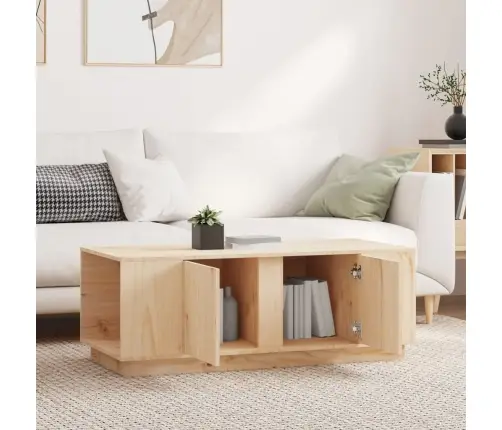 Kafijas Galdiņš, 110X50X40 Cm, Priedes Masīvkoks Vidaxl