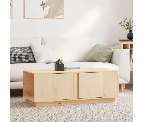 Kafijas Galdiņš, 110X50X40 Cm, Priedes Masīvkoks Vidaxl