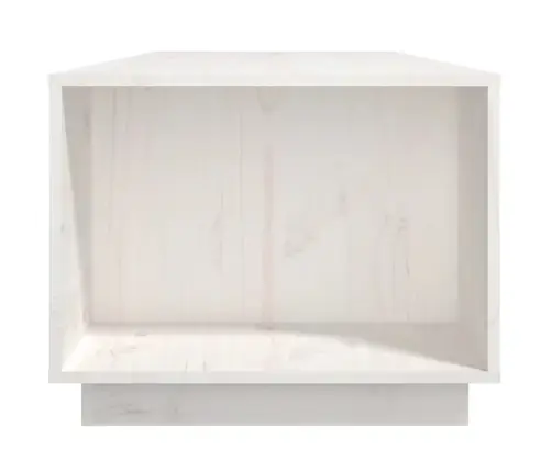 Kavos Staliukas, Baltas, 110X50X40cm Pušies Medienos Masyvas