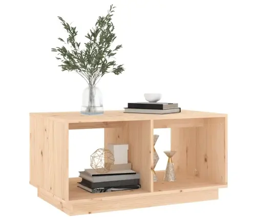 Kavos Staliukas, 80X50X40cm Pušies Medienos Masyvas Kavos Staliukas, 80X50X40cm Pušies Medienos Masyvas