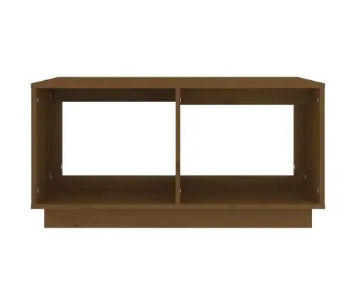 Kavos Staliukas, Medaus Rudas, 80X50X40cm Pušies Masyvas Kavos Staliukas, Medaus Rudas, 80X50X40cm Pušies Masyvas