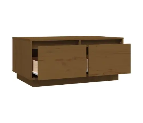 Kohvilaud, Meepruun, 80X50X35 cm Männipuit