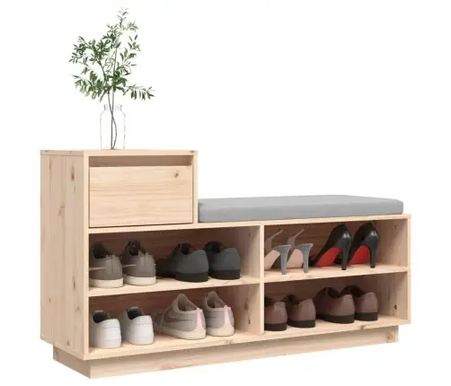 Spintelė Batams, 110X34X61cm Pušies Medienos Masyvas