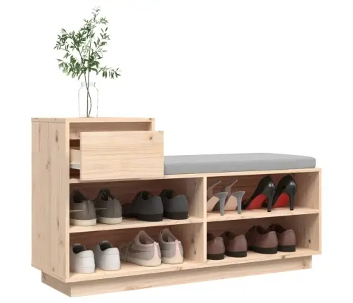 Spintelė Batams, 110X34X61cm Pušies Medienos Masyvas