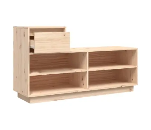 Spintelė Batams, 110X34X61cm Pušies Medienos Masyvas