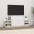 Tv Skapītis, Balts, 156X40X40 Cm, Priedes Masīvkoks Vidaxl
